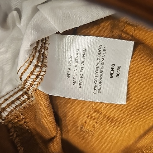 Coleman Brown Chinos with Straight Leg in a Copper Tear Resistant Utility Pants - Picture 9 of 10